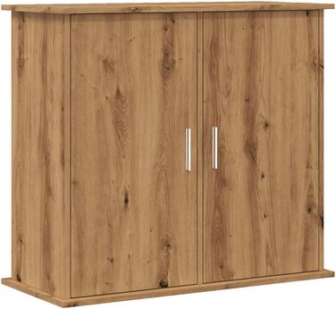 Стойка для акваріума vidaXL 81x36x73 см, дерево, акваріумний шафчик, дуб ручної роботи