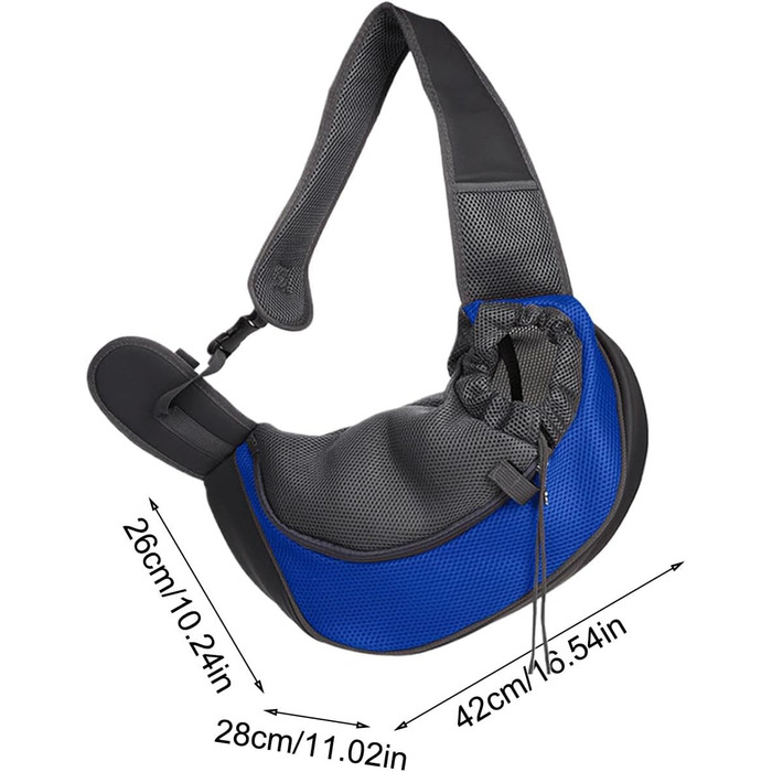 Сумка-кенгуру для тварин Hogvinnatil | Зручна переноска для собак та котів з регульованим ремінцем