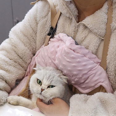 Переноска для тварин, м'яка сумка-переноска для малих собак та котів, рожева