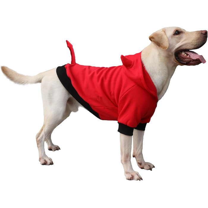 Пуловер для собак XL з блискавкою, для великих порід (Лабрадор, Бордер Коллі), розмір 4XL (3X-Large), костюм 