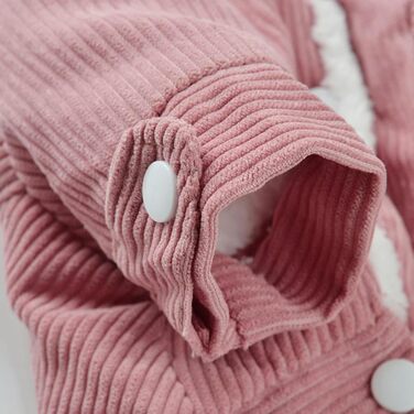 Рожева тепла куртка для собак та котів на осінь-зиму, XS - для маленьких та середніх порід (Шнауцер, Йоркширський тер'єр)