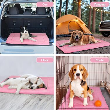 Водонепроникний килимок для собак Pawsse: зручний для подорожей, авто та кемпінгу (80 x 60 см, сірий)