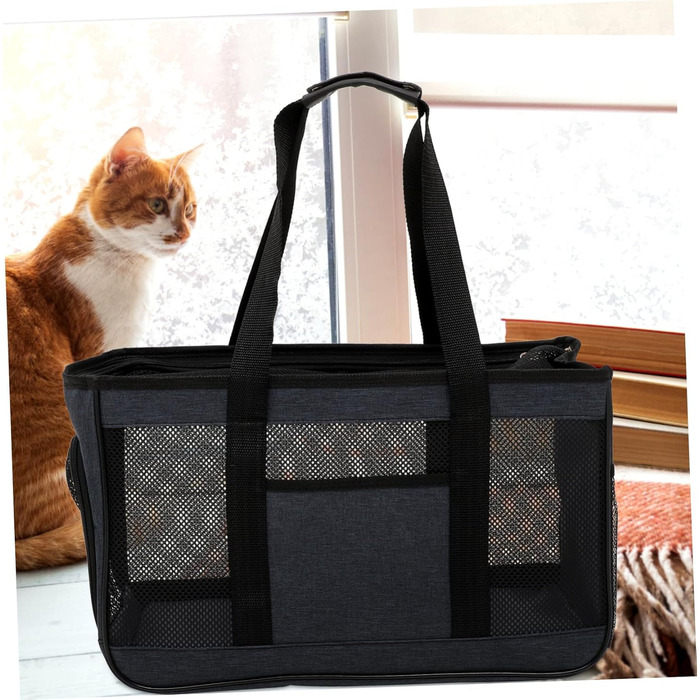 Транспортна сумка для котів та собак Warmhm з вентиляцією, миється, складається, для подорожей та вигулів