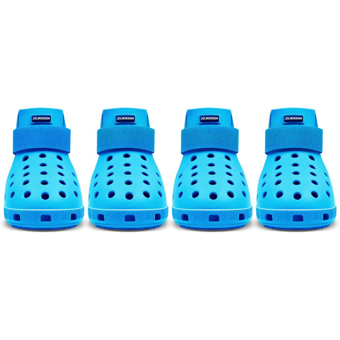 Чоботи для собак: захист лап, водонепроникні, зручні, дихаючі, антиковзні, легкі в догляді. Підходять для літа та зими (M, Blue)