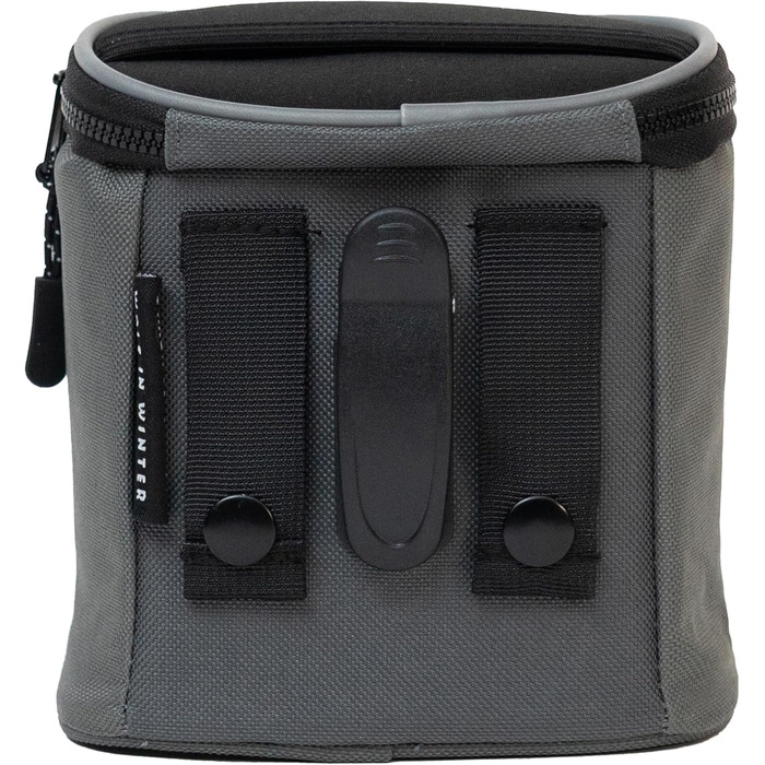 Сумка для ласощів Quickdraw для собак – сумка для дресирування з тримачем клікера та диспенсером для відходів – зручна сумка для ласощів для собак – міцна, світловідбивна (Чорна)