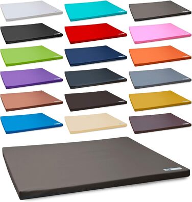 Крісло-ліжко для собак Easy з екошкіри, розмір M, 100 x 80 см. Килимок для собак, подушка для собак, лежанка для собак (S: 90 x 70 см, тауп)