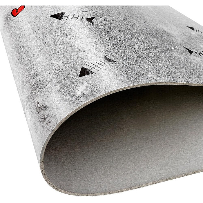 Підкладка гумова Emmevi для миски, антиковзаюча, 30x46 см, для собак та котів