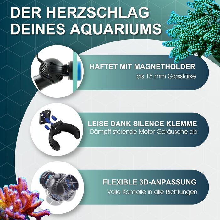 Циркуляційний насос Tunze Turbelle Nanostream 6055, чорний, 1 шт.