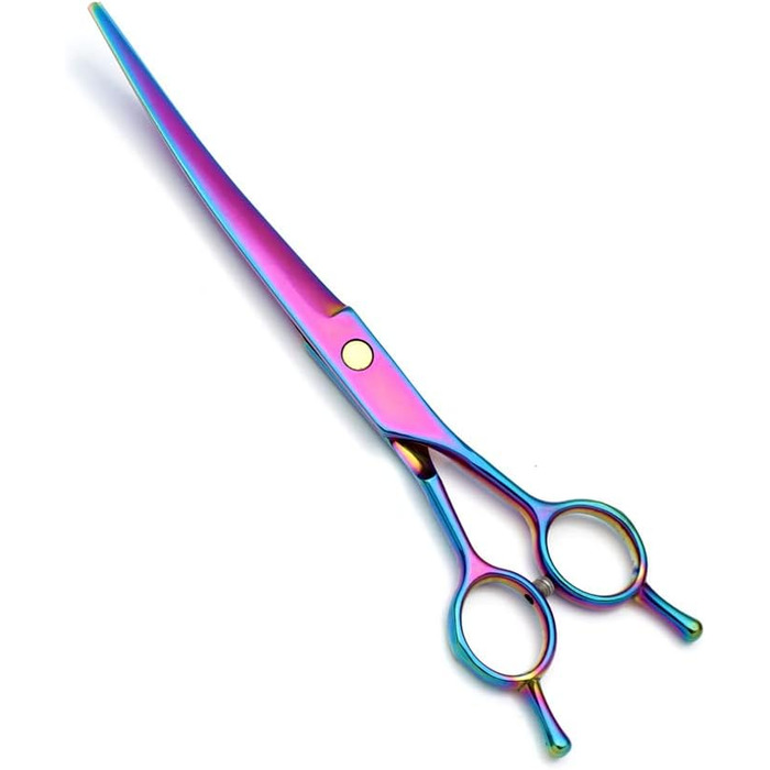 Набір професійних ножиць для грумінгу собак та котів: ножиці для вирівнювання, ножиці з прямим лезом, гребінець для догляду за шерстю