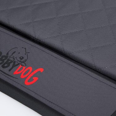 Ортопедичне ліжко для собак MEDICO Standard - чорне з сірим (L 75x50 см)