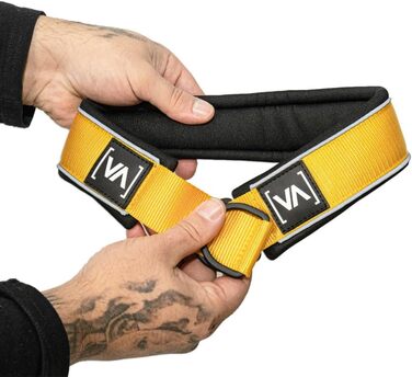 VITOMALIA® Легке відбиваюче нашийник для собак з гальмом, 4 см, міцний нейлон та м'який неопрен, для середніх собак