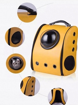 Космічний рюкзак-переноска для собак та котів (I196)