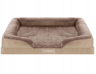 Ортопедичне ліжко для собак Lovedog, багатоколірне, 70 см x 55 см