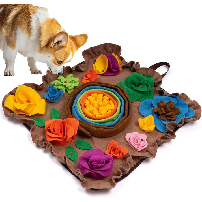 Schnüffelmatte для собак TWOPER - іграшка-килимок, щоб зайняти собаку, нековзна, для повільного годування, розвиває інстинкти пошуку їжі