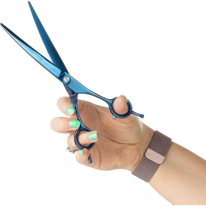 Ножиці для грумінгу собак Mikki Doodle, 19 см: для стрижки та формування шерсті