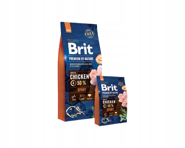 Сухий корм Brit для активних собак з куркою, 15 кг