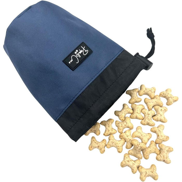 Сумка для ласощів для собак Pops & Coco Leckerli-Tasche, блакитна. Ідеальна для тренувань, прогулянок та подорожей.