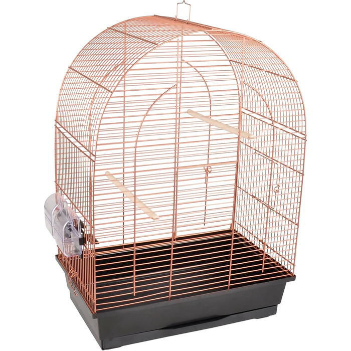 Клітка для папуг Flamingo Klara 2, мідна, 45x28x62.5 см