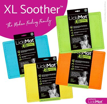 LickiMat X Large Schnuller: килимок для собак, проти нудьги та тривоги, зелений