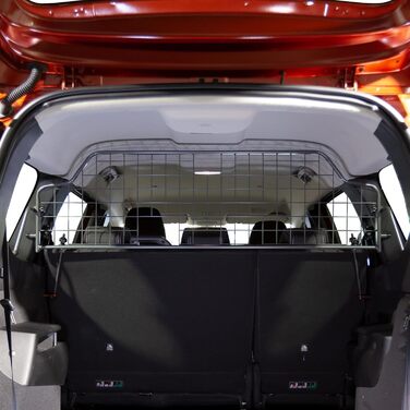 Сітка-перегородка для собак Travall Dacia Jogger (2021-), захист багажника, сталевий захист для транспортування собак