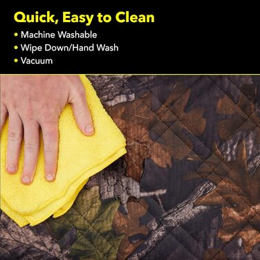 Захисний чохол на сидіння для собак Meadowlark - Браун/Камуфляж, стандартний (54' x 58' L)