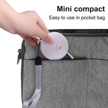 Рулетка для собак MiOYOOW, 3 м, автоматична, з відбиваючим тросом, для маленьких собак і котів, біла