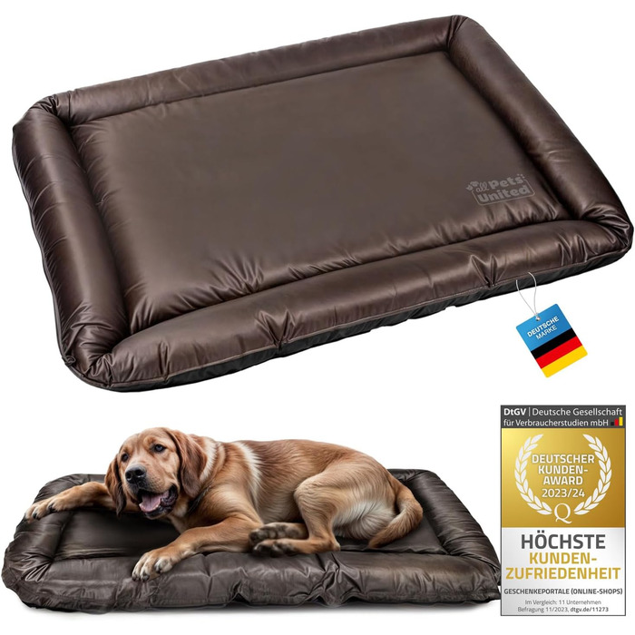 Килимок для собак, лежанка для собак, внутрішній та зовнішній лежак; м'який килимок, лежанка-кошик; місце для сну для собак та котів (XL - 120x84 см)