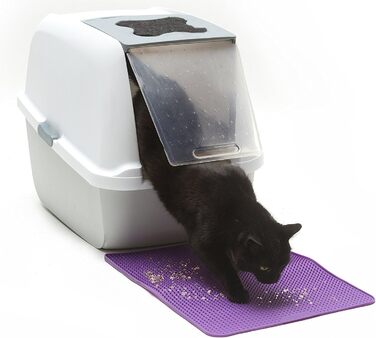 Силіконова килимок для котячого туалету Messy Katzen 45,1x34,9 см кавуновий