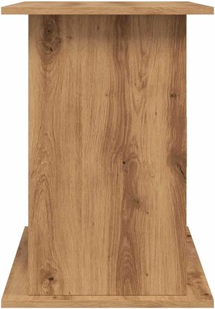 Стеляжка для акваріума vidaXL 81x36x73 см, дерев'яний каркас, тумба під акваріум, тумбочка для акваріума, тумба під акваріум (101 x 41 x 58 см, дуб, ручної роботи)