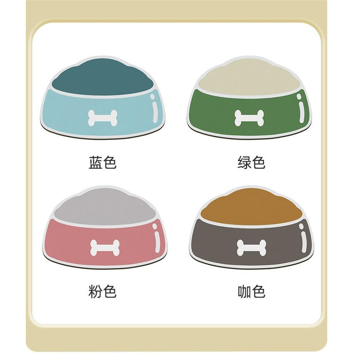 Нековзна килимок для годування собак GIBZ: водонепроникний, великий розмір 40x60 см, зелений