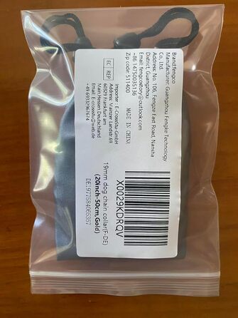 Сріблясте собаче нашийник 15 мм з кулоном, міцна ланцюгова металева повідка з кубинськими ланками, для собак малих та середніх порід (35 см, сріблястий)