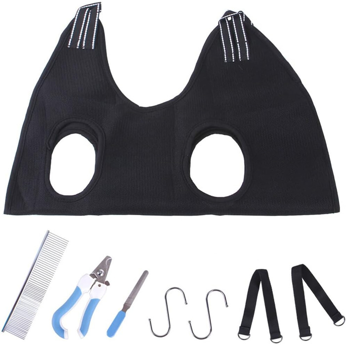 Набір аксесуарів для грумінгу собак OLACD: 8 шт., м'яка, дихаюча, для маленьких тварин