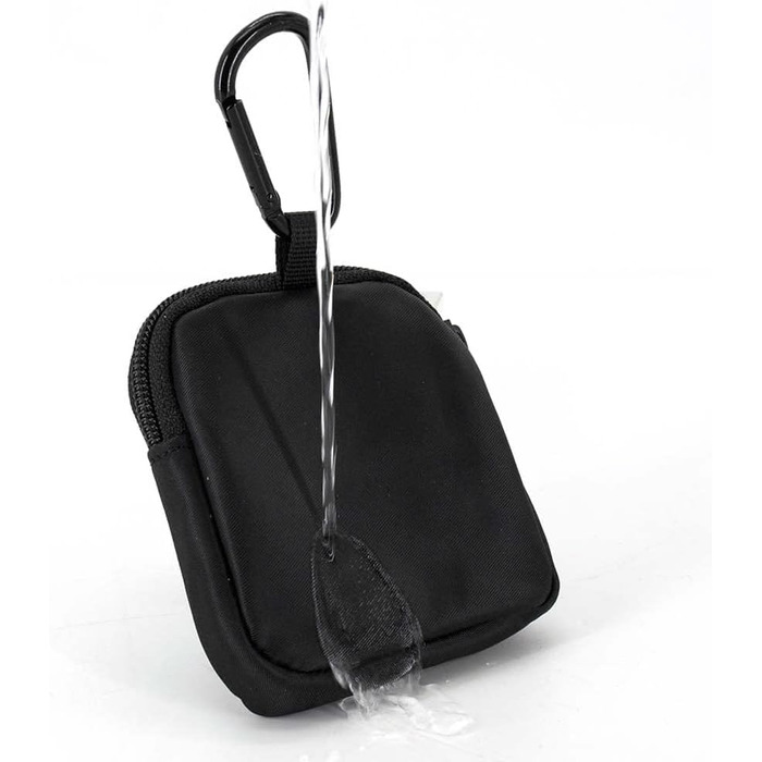 Сумка для ласощів для собак COOWONE з кликером для дресирування, водонепроникна, з тримачем для пакетів, чорна