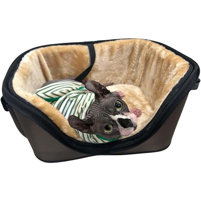 Транспортна сумка для собак і котів One for Pets Deluxe Cozy, розмір S, червона