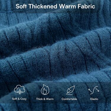 Пуловер для собак Queenmore Dackel, в'язаний водолазка для собак, підходить для Джек Рассел, Бульдог, Коргі, Французький Бульдог, Мопс (Синій, M)