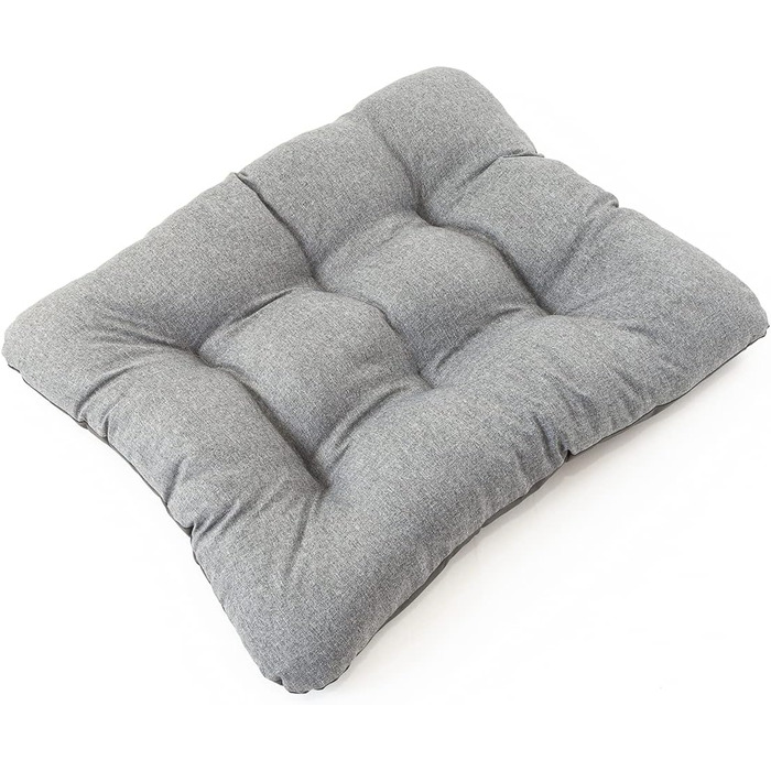 Килимок для собак середніх порід 70x55x7 см - Водонепроникний лежак для собак, котів, кроликів з антиковзаючою поверхнею, сірий льон