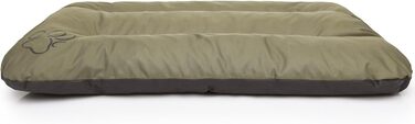 Лежак для собак millybo ECO 100x70x8 см, водонепроникний, зелений, ортопедичний матрац для малих, середніх і великих порід, міцна подушка для дому та вулиці