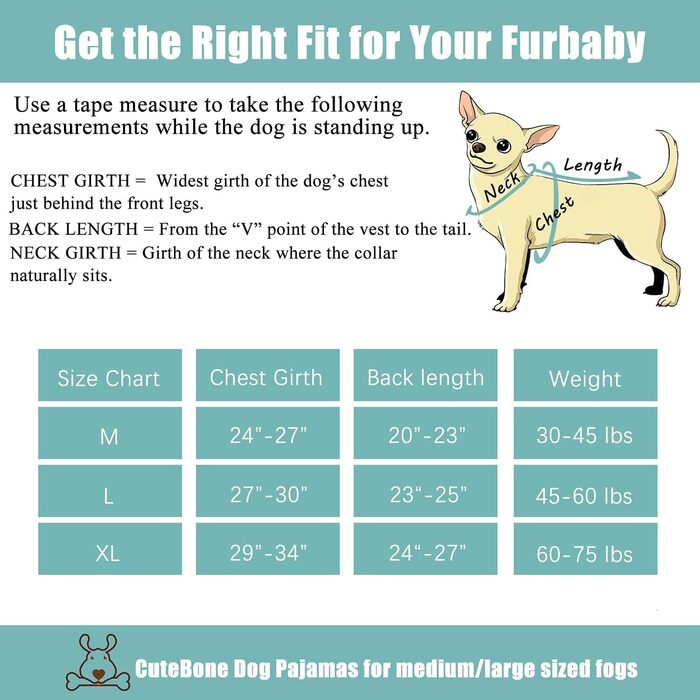 Піжама для собак великих порід CuteBone: для післяопераційний період, з принтом 'корова', розмір M