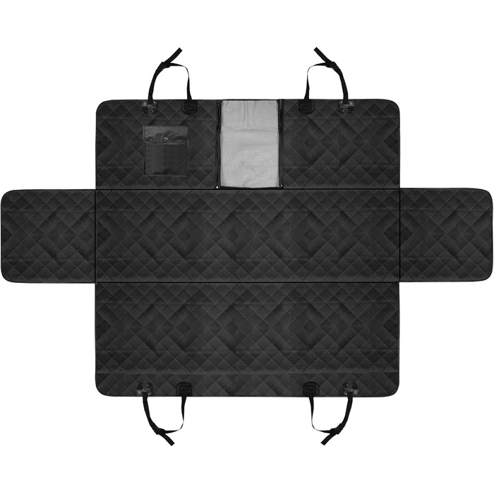 Накидка для собак у машину, захист заднього сидіння, килимок для собак, водовідштовхувальна, стійка до подряпин, універсальна