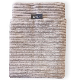 Лежак для собак 4L Textil ZOE, великий, знімний чохол, 120x100 см, смугастий, праний, матрац для великих собак