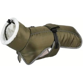 Теплий зимовий одяг для собак: куртка, жилет, тепла сорочка для маленьких, середніх та великих собак S-3XL (3XL, Оливковий)