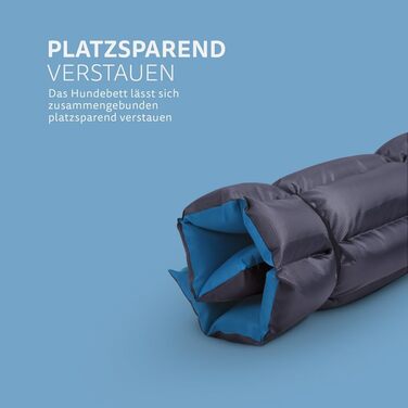 Килимок для собак Bestlivings 85x70 см - Outdoor, водовідштовхувальний та дихаючий - м'який лежак для собак, килимок для вулиці (Блакитний)