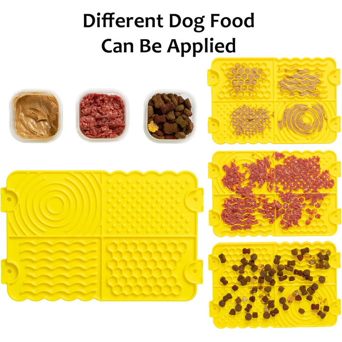 Mat для собак та цуценят Licky Leckmatten - повільне годування, міцний пластик, з присоскою