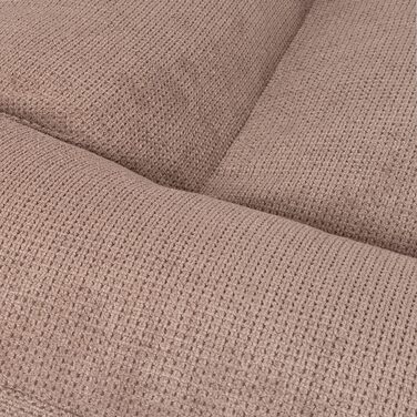 Ортопедичне собаче ліжко Knuffelwuff Sofia з велюру, 100 x 80 см, бежеве. Знімний, пральний чохол. Для собак великих, середніх та маленьких порід.