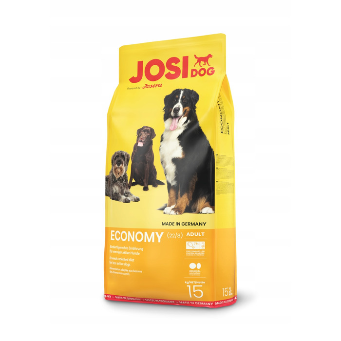 Сухий корм Josera JosiDog Economy для активних собак з куркою, 15 кг