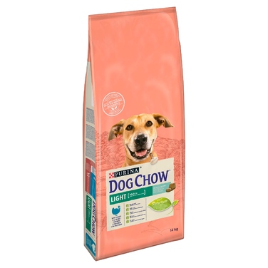 Корм для собак DOG CHOW Adult Light з індиком, 14 кг