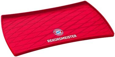 Підстилка для миски HUNTER FC Bayern München, антиковзка, 48x30 см, червона