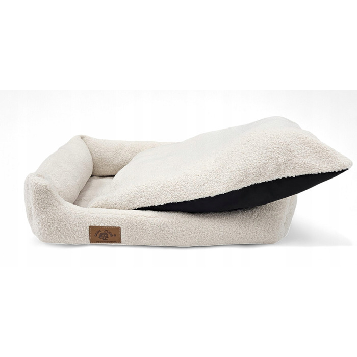 Лежак-диван для собак Odol-Plusz, бежевий, 70 см x 60 см