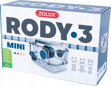 Клітка для гризунів Zolux Rody 3 Mini, синя