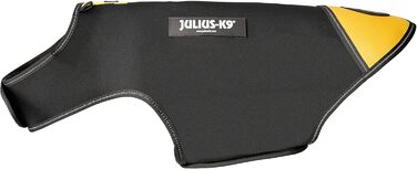Julius-K9 IDC Неопреновий одяг для собак, розмір L, чорний/жовтий